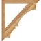 Ekena Millwork Balboa Traditional Rough Sawn Bracket, Western Red Cedar, 4"W x 44"D x 48"H BKT04X44X48BOA01RWR - alternate 4